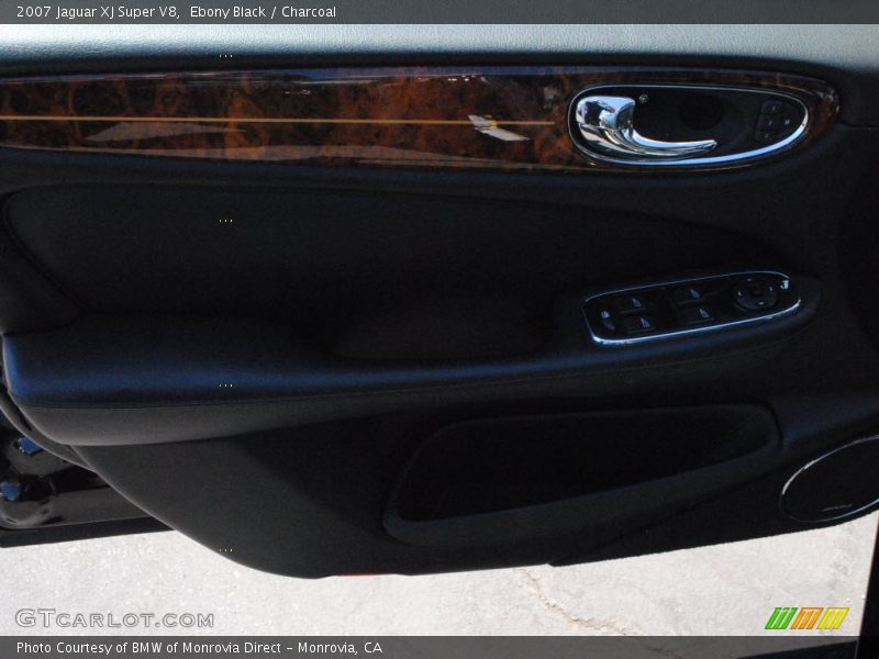 Ebony Black / Charcoal 2007 Jaguar XJ Super V8