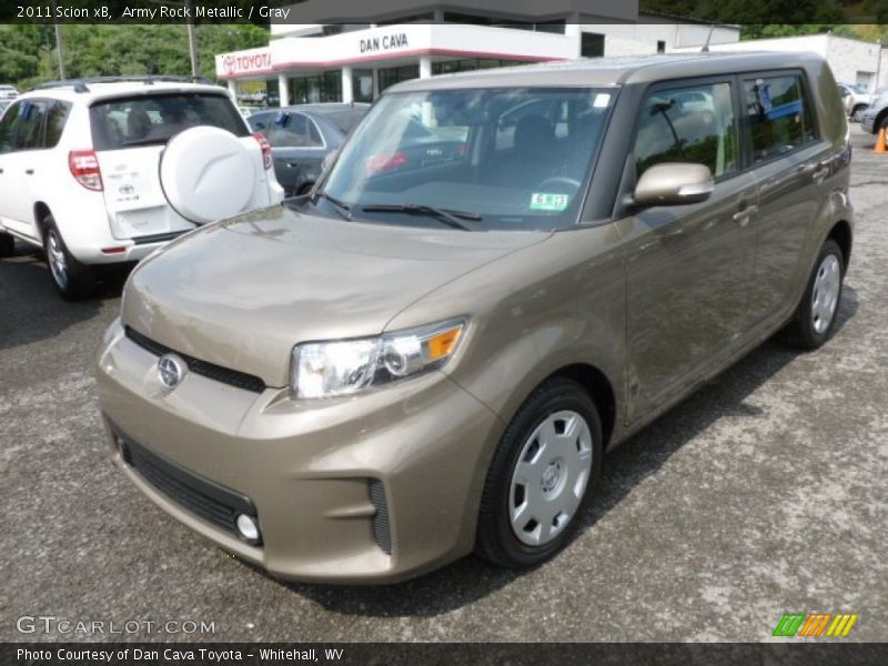 Army Rock Metallic / Gray 2011 Scion xB