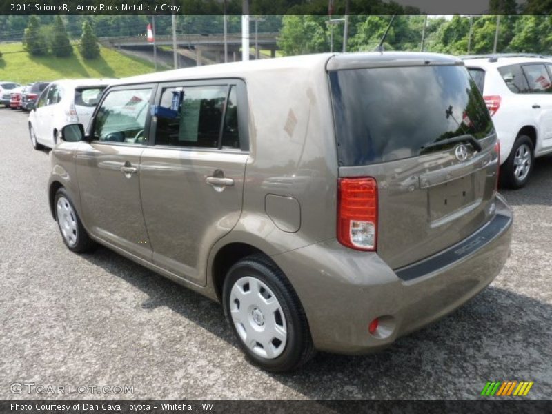 Army Rock Metallic / Gray 2011 Scion xB