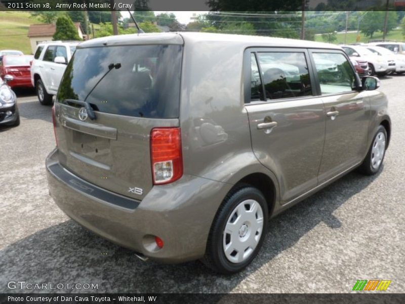 Army Rock Metallic / Gray 2011 Scion xB