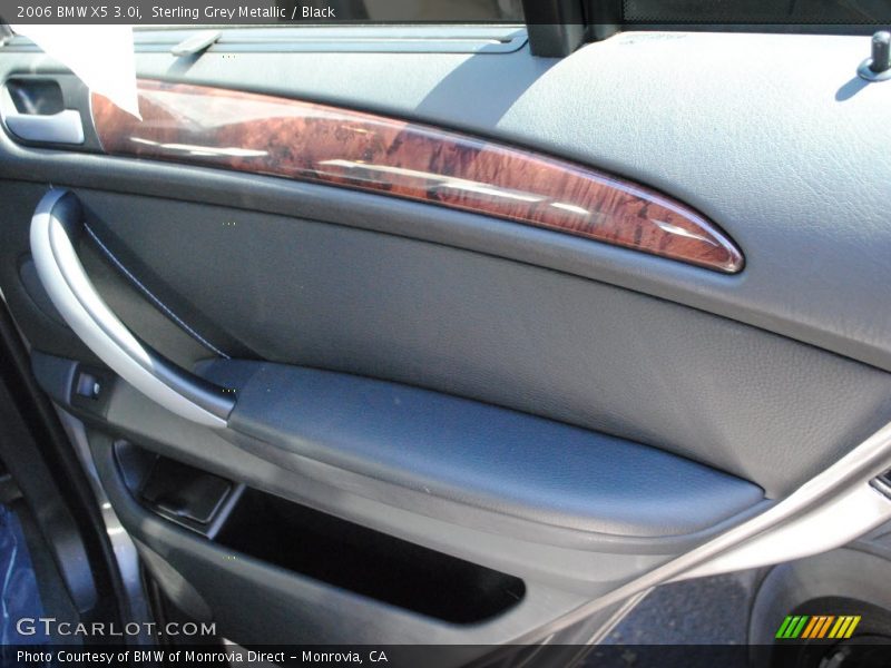Sterling Grey Metallic / Black 2006 BMW X5 3.0i