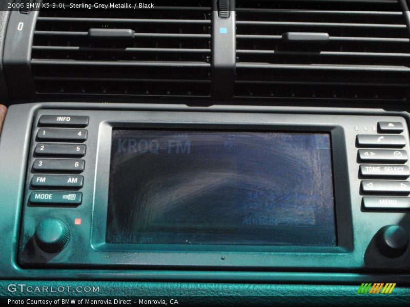 Sterling Grey Metallic / Black 2006 BMW X5 3.0i
