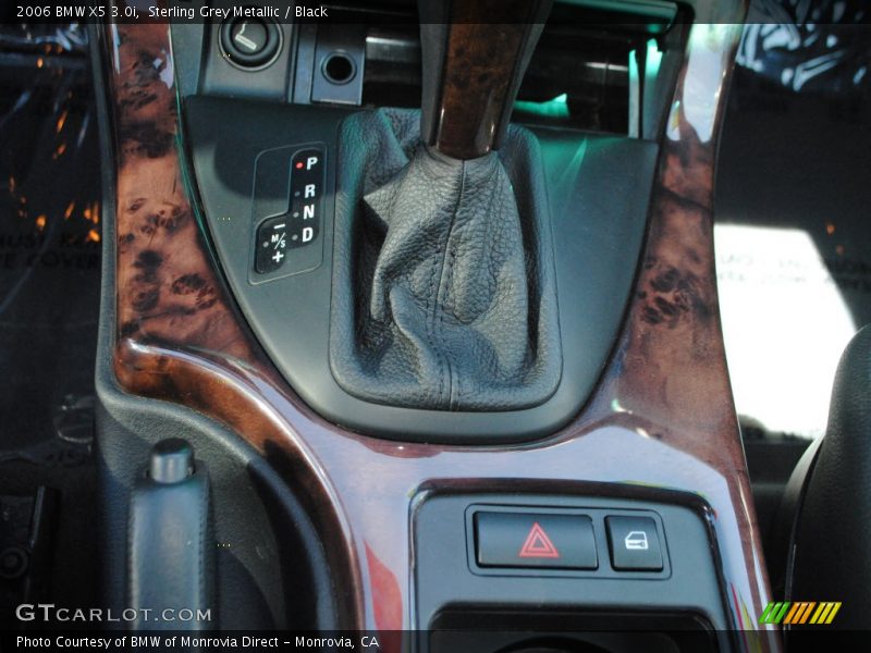 Sterling Grey Metallic / Black 2006 BMW X5 3.0i
