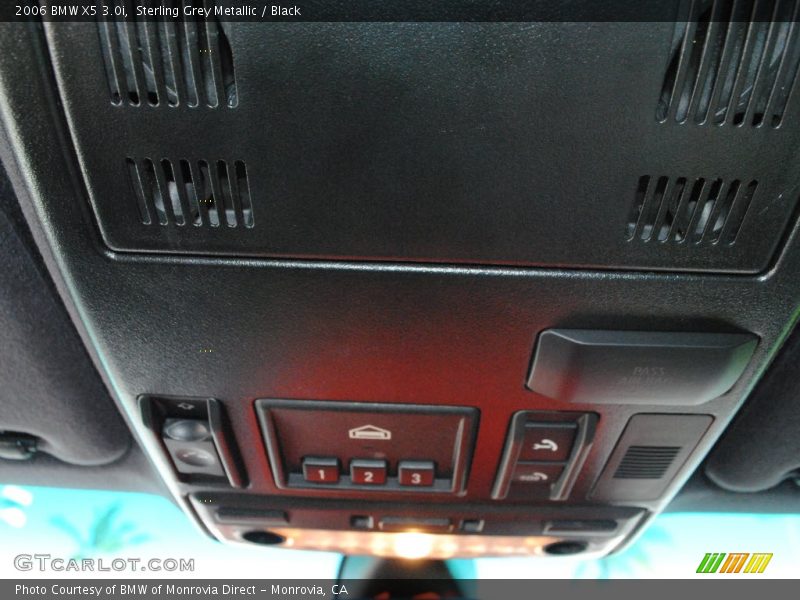 Sterling Grey Metallic / Black 2006 BMW X5 3.0i