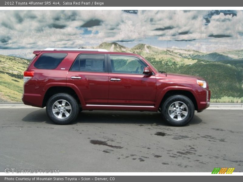 Salsa Red Pearl / Beige 2012 Toyota 4Runner SR5 4x4