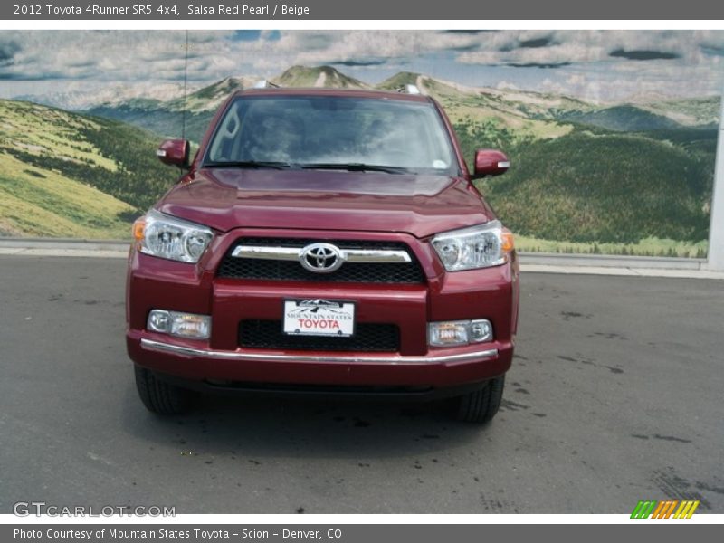 Salsa Red Pearl / Beige 2012 Toyota 4Runner SR5 4x4