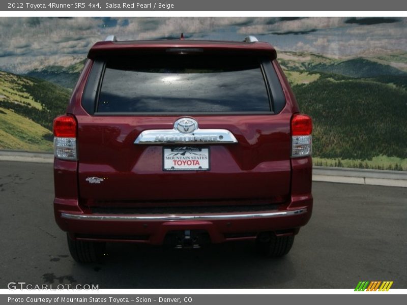 Salsa Red Pearl / Beige 2012 Toyota 4Runner SR5 4x4