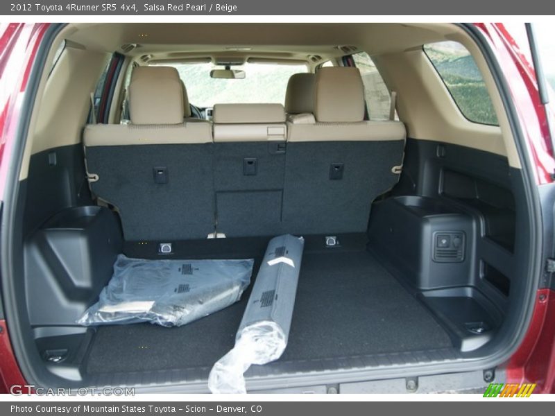Salsa Red Pearl / Beige 2012 Toyota 4Runner SR5 4x4