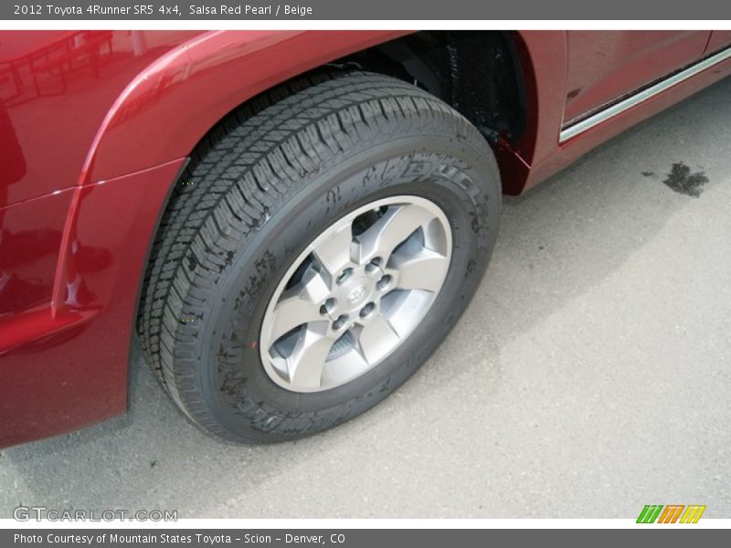 Salsa Red Pearl / Beige 2012 Toyota 4Runner SR5 4x4