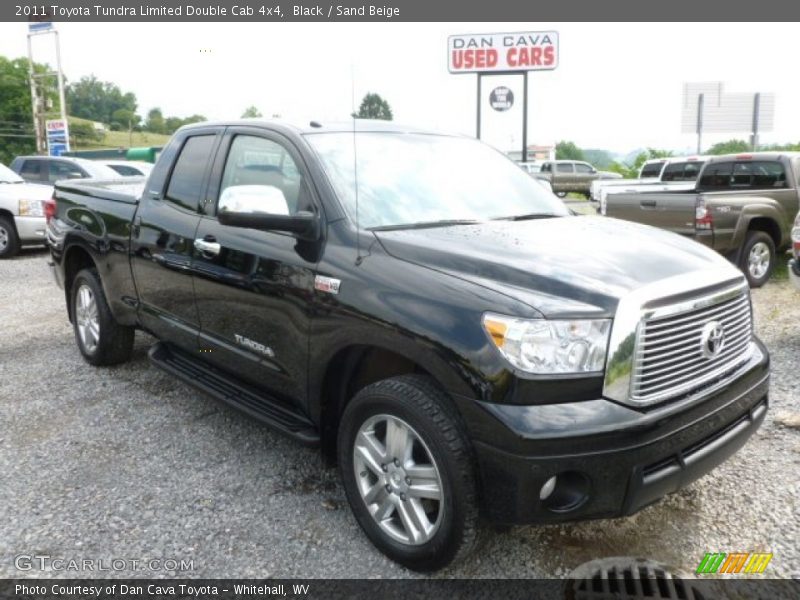 Black / Sand Beige 2011 Toyota Tundra Limited Double Cab 4x4