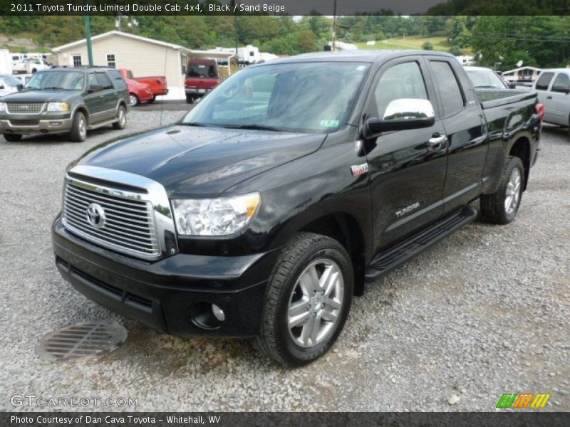 Black / Sand Beige 2011 Toyota Tundra Limited Double Cab 4x4