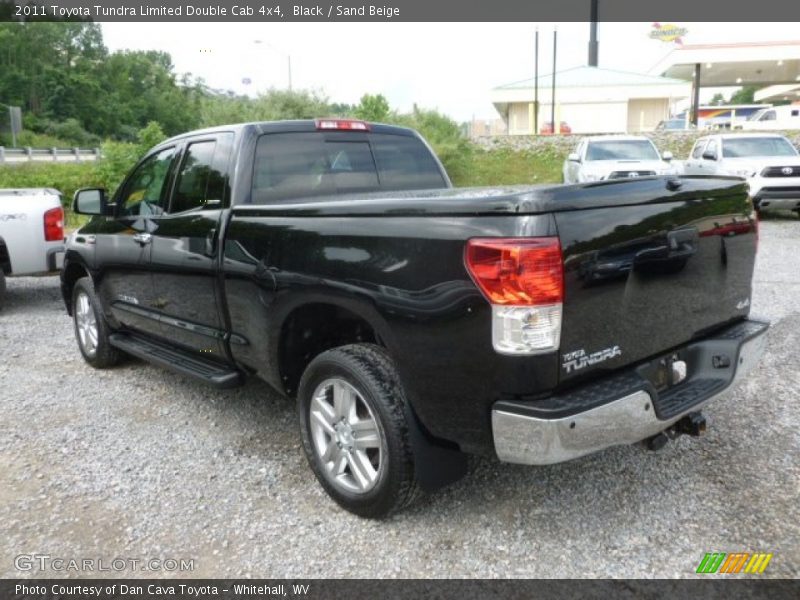 Black / Sand Beige 2011 Toyota Tundra Limited Double Cab 4x4