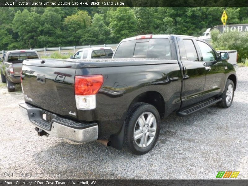Black / Sand Beige 2011 Toyota Tundra Limited Double Cab 4x4