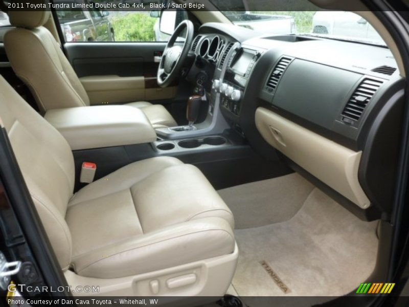 Black / Sand Beige 2011 Toyota Tundra Limited Double Cab 4x4