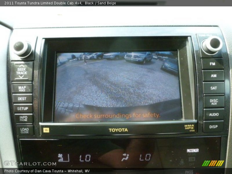 Black / Sand Beige 2011 Toyota Tundra Limited Double Cab 4x4
