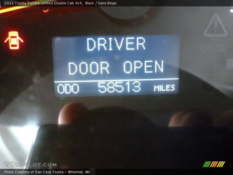 Black / Sand Beige 2011 Toyota Tundra Limited Double Cab 4x4