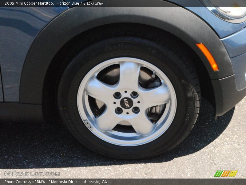 Horizon Blue / Black/Grey 2009 Mini Cooper Hardtop