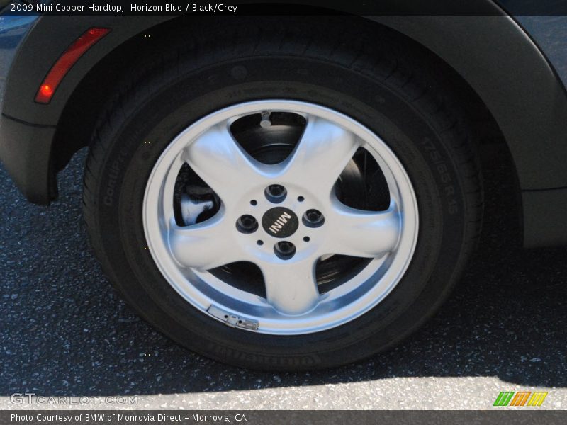 Horizon Blue / Black/Grey 2009 Mini Cooper Hardtop