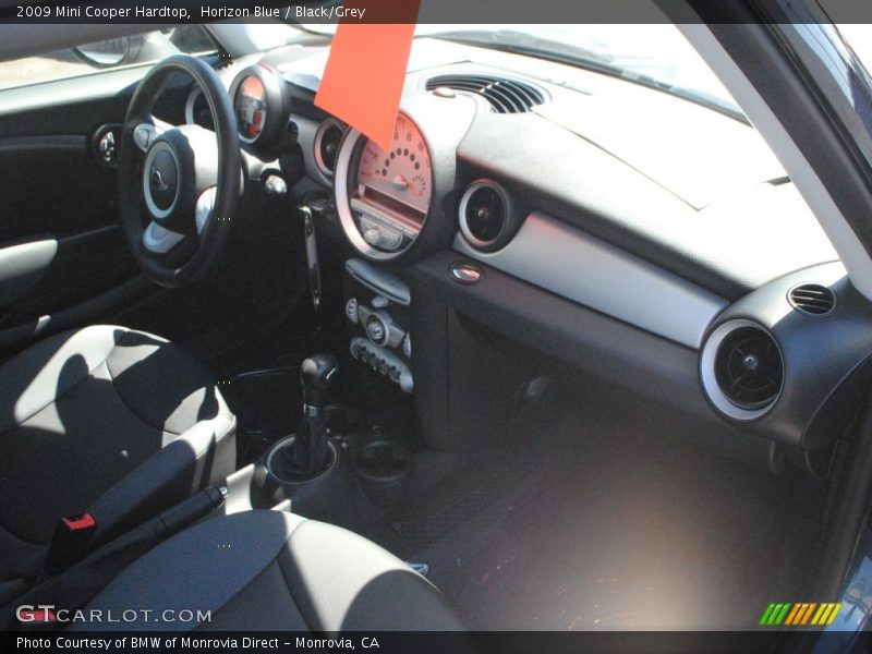 Horizon Blue / Black/Grey 2009 Mini Cooper Hardtop