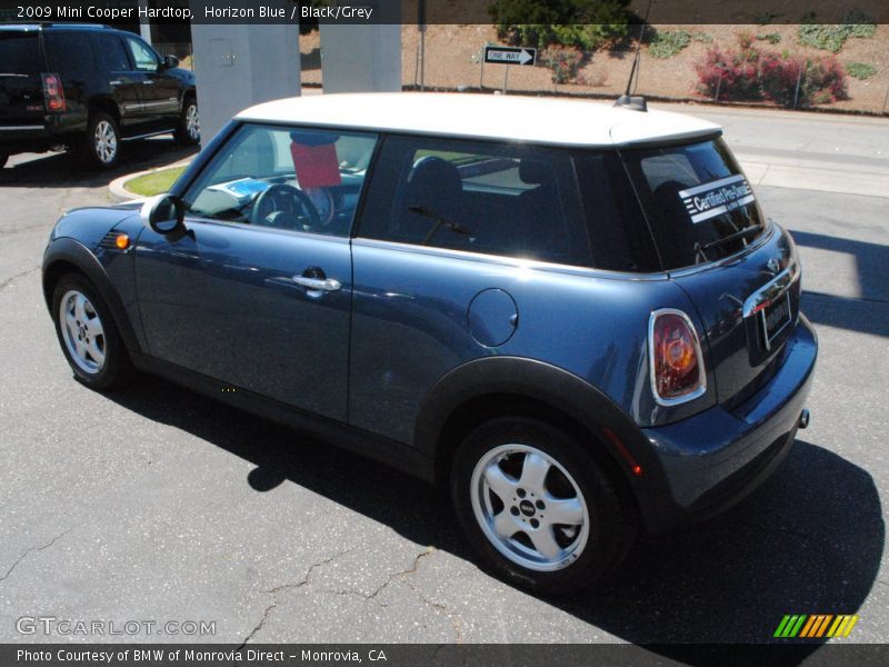 Horizon Blue / Black/Grey 2009 Mini Cooper Hardtop