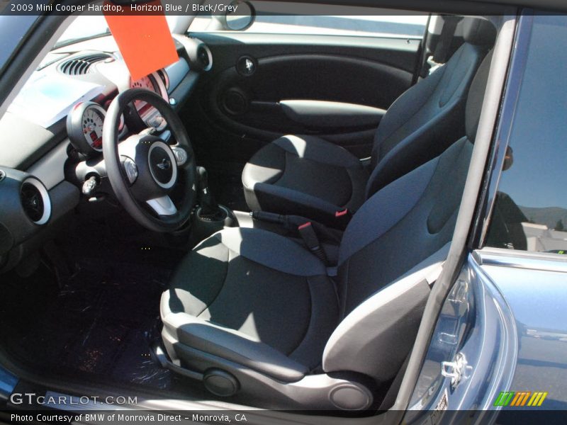 Horizon Blue / Black/Grey 2009 Mini Cooper Hardtop