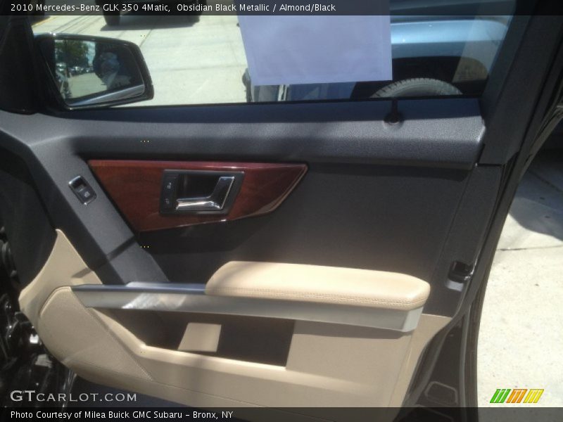 Obsidian Black Metallic / Almond/Black 2010 Mercedes-Benz GLK 350 4Matic
