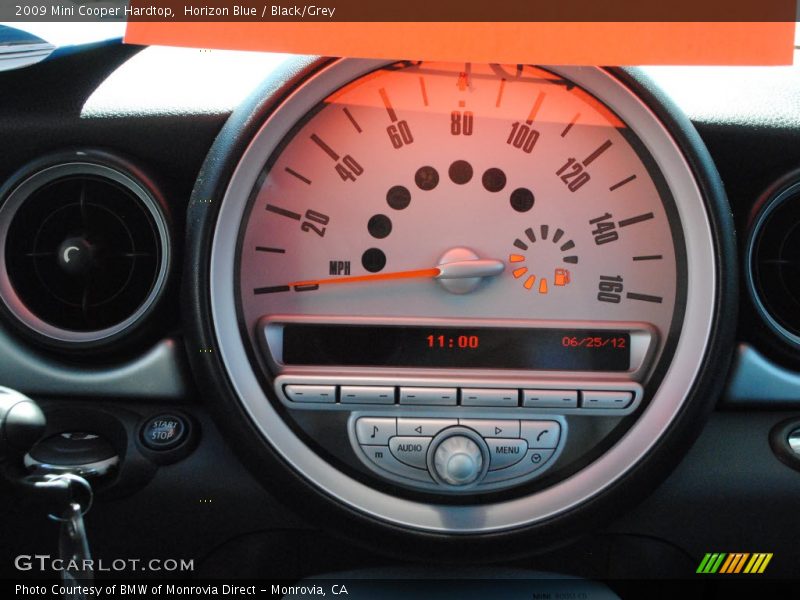 Horizon Blue / Black/Grey 2009 Mini Cooper Hardtop