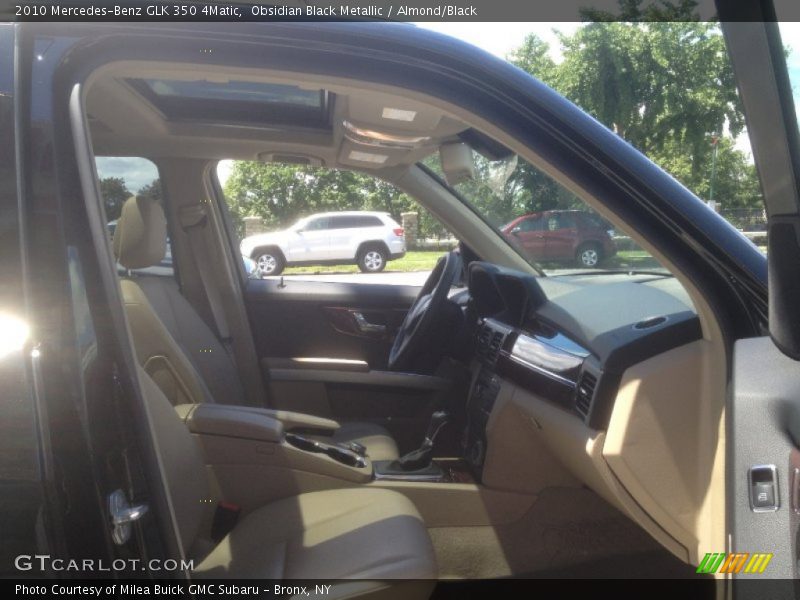 Obsidian Black Metallic / Almond/Black 2010 Mercedes-Benz GLK 350 4Matic