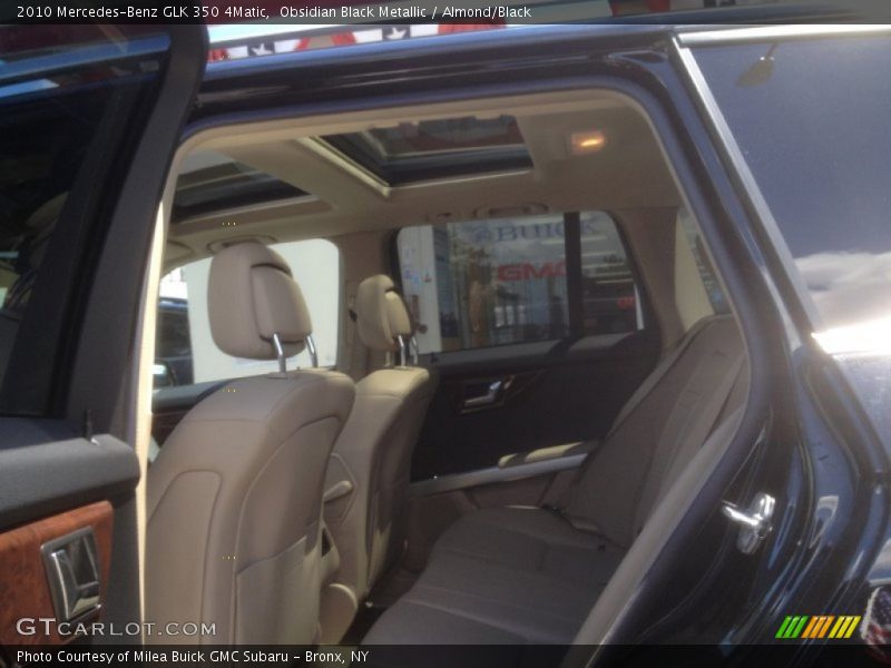 Obsidian Black Metallic / Almond/Black 2010 Mercedes-Benz GLK 350 4Matic