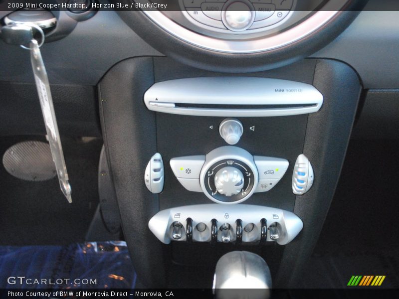 Horizon Blue / Black/Grey 2009 Mini Cooper Hardtop
