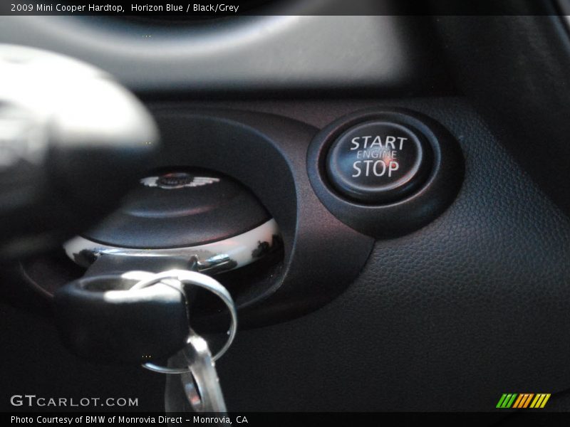 Horizon Blue / Black/Grey 2009 Mini Cooper Hardtop