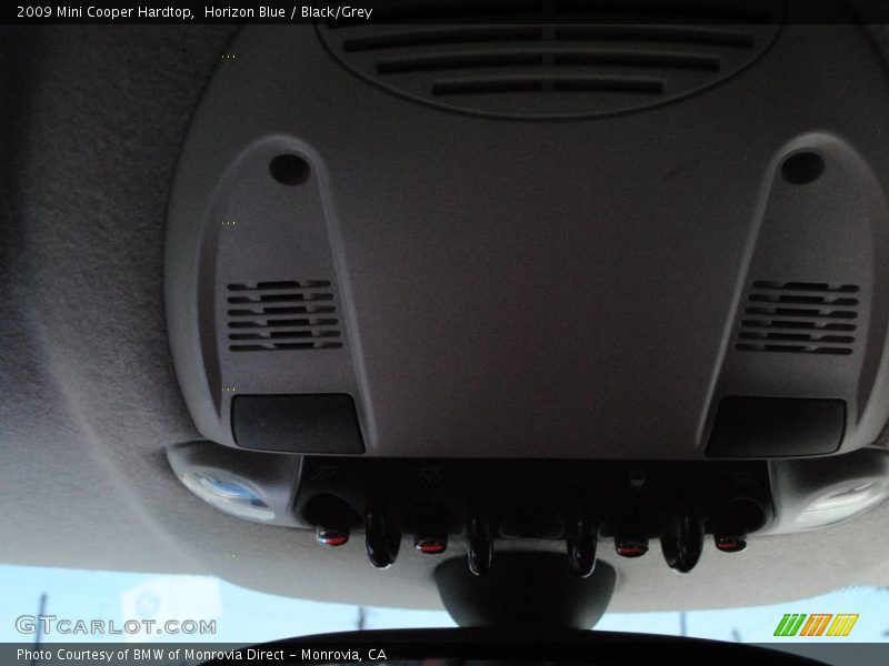 Horizon Blue / Black/Grey 2009 Mini Cooper Hardtop