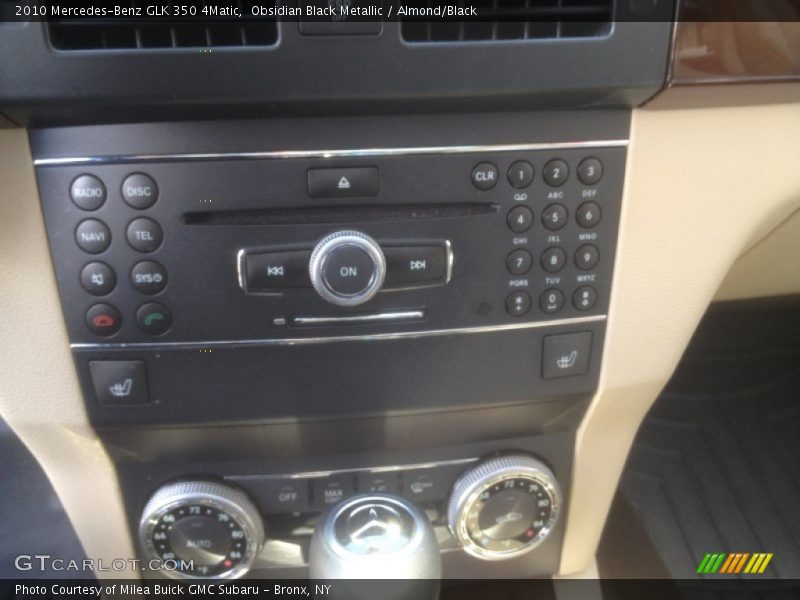 Obsidian Black Metallic / Almond/Black 2010 Mercedes-Benz GLK 350 4Matic
