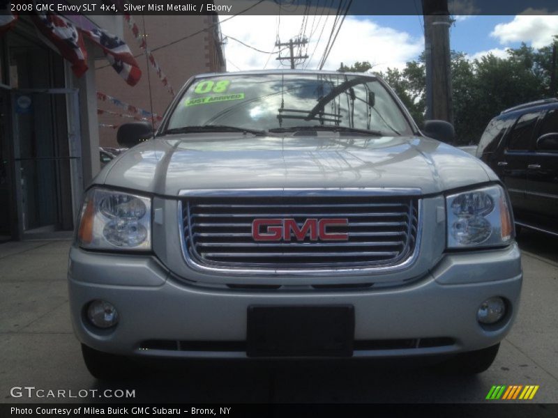 Silver Mist Metallic / Ebony 2008 GMC Envoy SLT 4x4