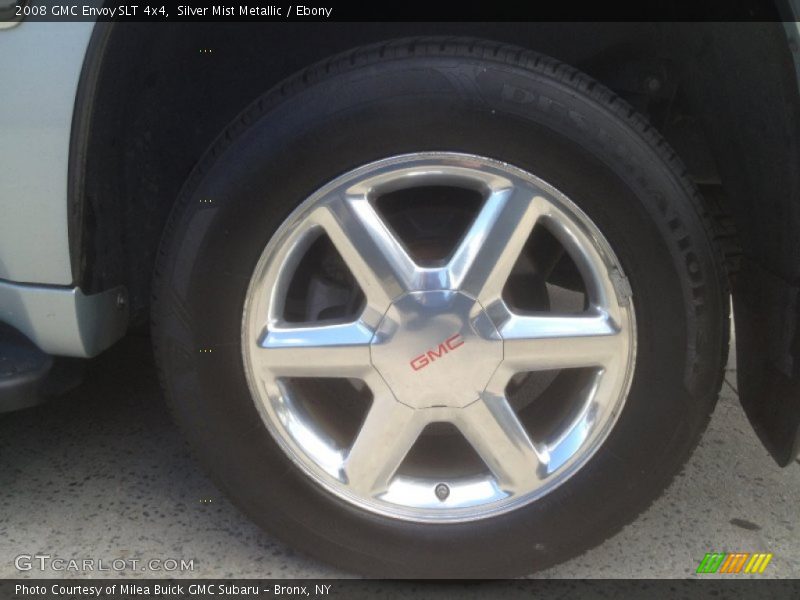 Silver Mist Metallic / Ebony 2008 GMC Envoy SLT 4x4