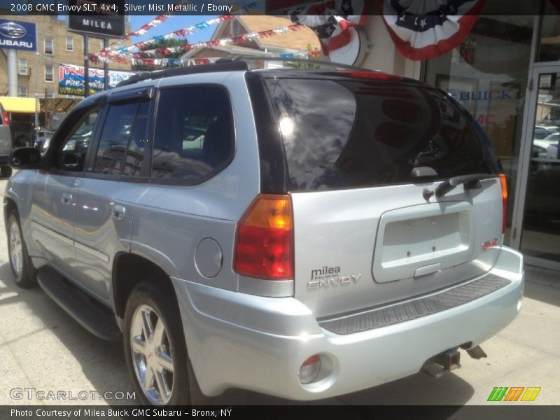 Silver Mist Metallic / Ebony 2008 GMC Envoy SLT 4x4