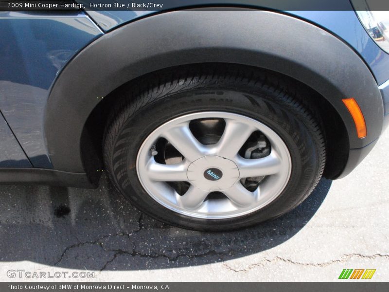 Horizon Blue / Black/Grey 2009 Mini Cooper Hardtop