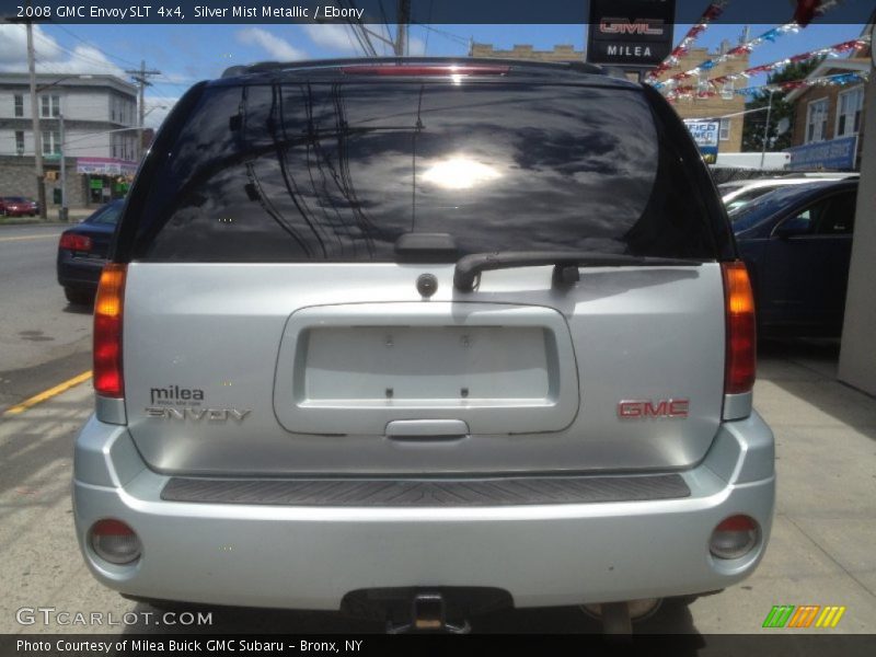 Silver Mist Metallic / Ebony 2008 GMC Envoy SLT 4x4
