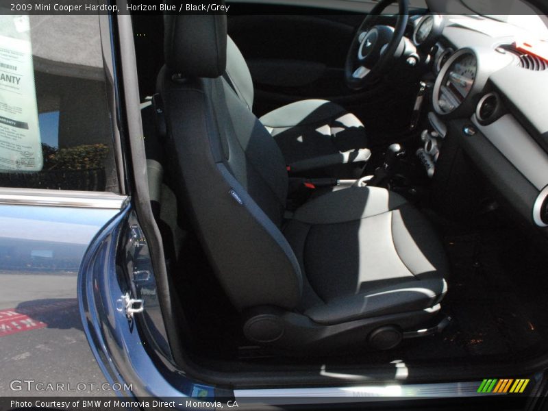 Horizon Blue / Black/Grey 2009 Mini Cooper Hardtop