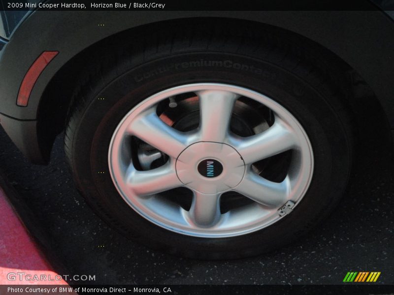 Horizon Blue / Black/Grey 2009 Mini Cooper Hardtop
