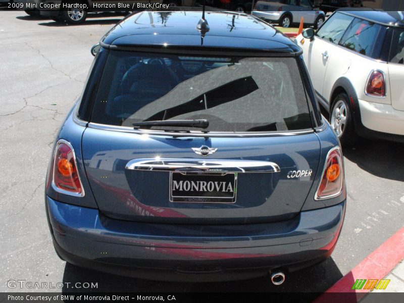 Horizon Blue / Black/Grey 2009 Mini Cooper Hardtop