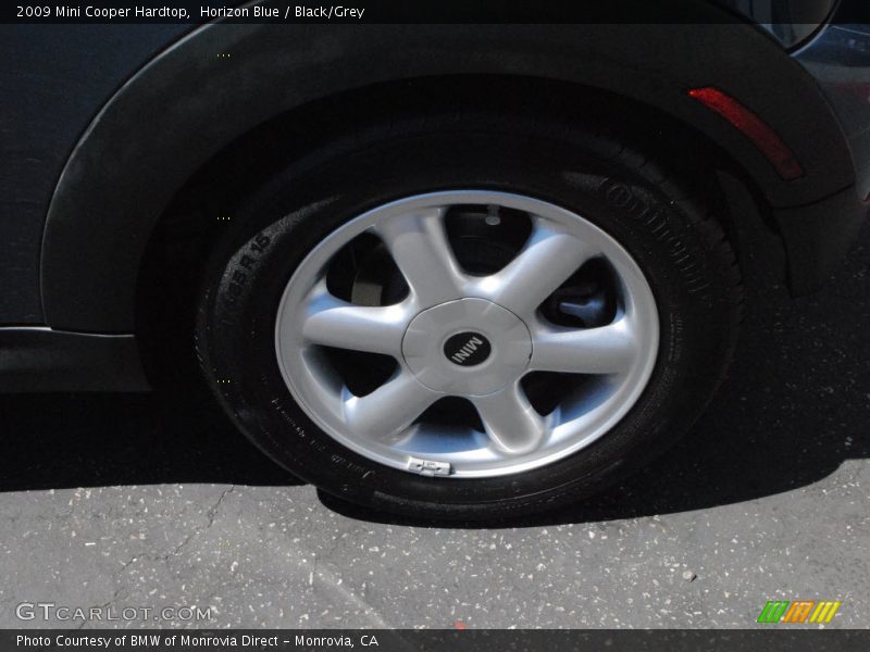 Horizon Blue / Black/Grey 2009 Mini Cooper Hardtop