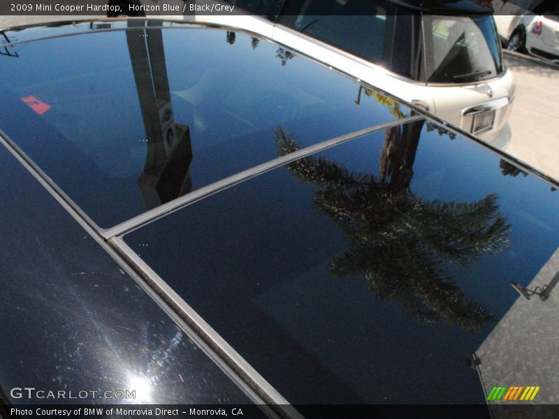 Horizon Blue / Black/Grey 2009 Mini Cooper Hardtop