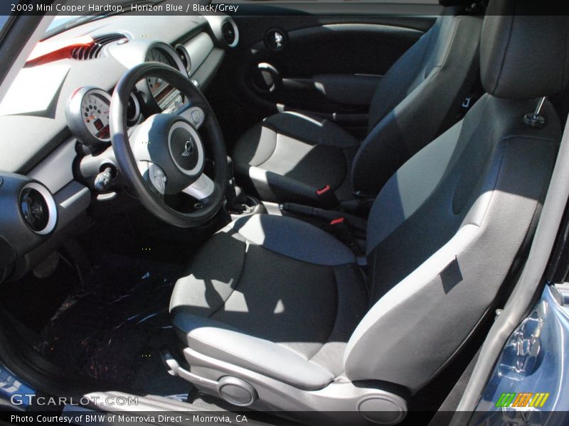 Horizon Blue / Black/Grey 2009 Mini Cooper Hardtop