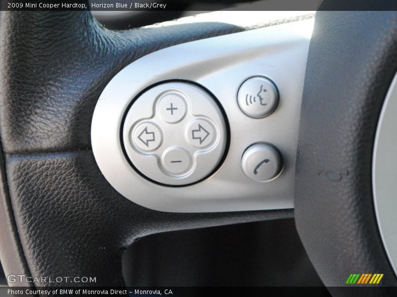 Horizon Blue / Black/Grey 2009 Mini Cooper Hardtop