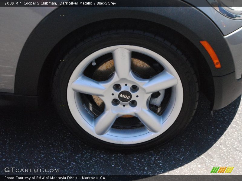 Dark Silver Metallic / Black/Grey 2009 Mini Cooper S Clubman