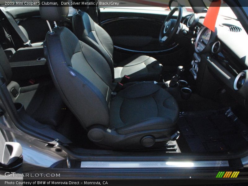 Dark Silver Metallic / Black/Grey 2009 Mini Cooper S Clubman