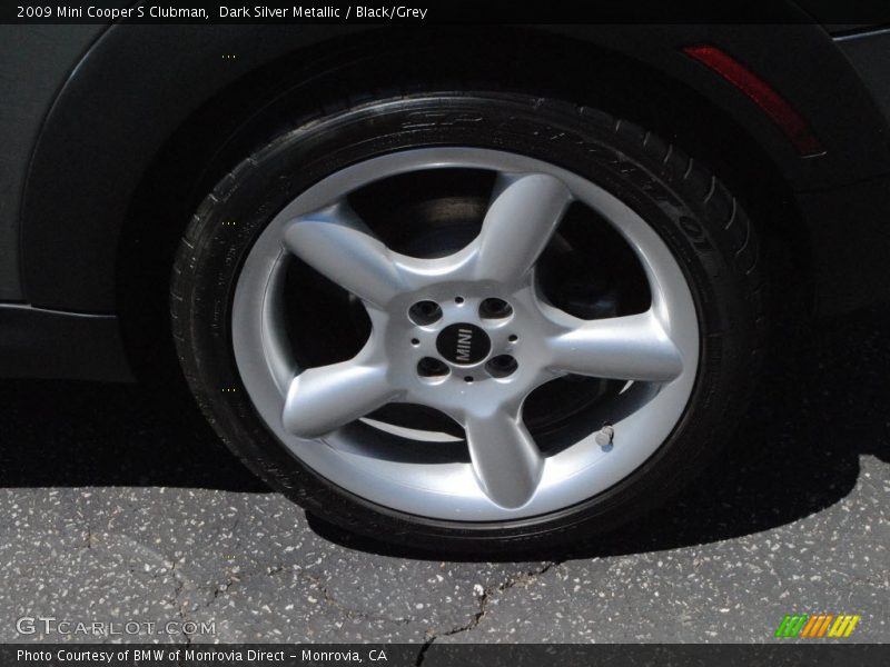 Dark Silver Metallic / Black/Grey 2009 Mini Cooper S Clubman