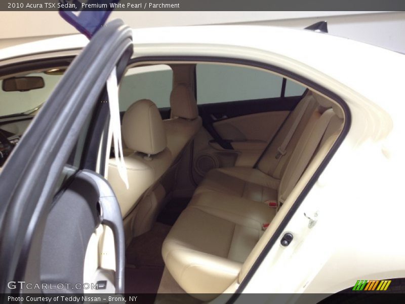 Premium White Pearl / Parchment 2010 Acura TSX Sedan