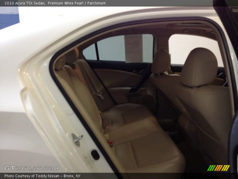 Premium White Pearl / Parchment 2010 Acura TSX Sedan